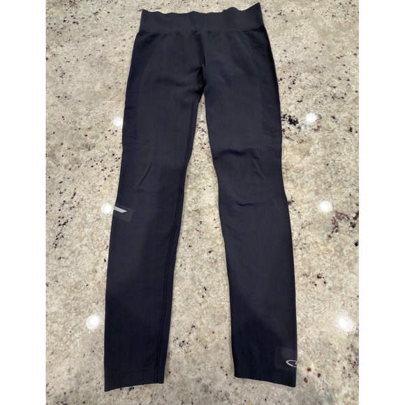 Champion Pants - Champion Duo Dry Black Leggings Size M Athletic Compression
